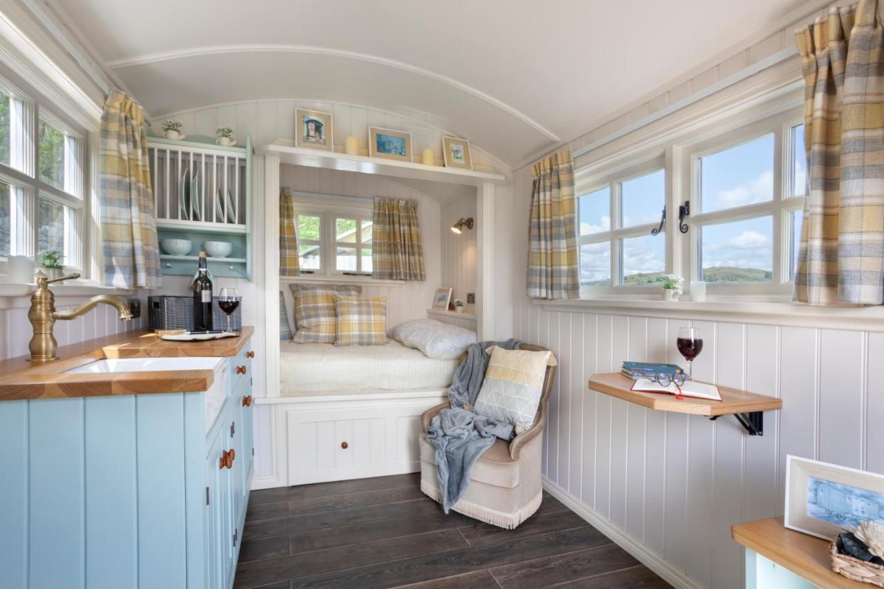 The Heron Shepherds Hut At Lyth Valley Brigsteer Kültér fotó