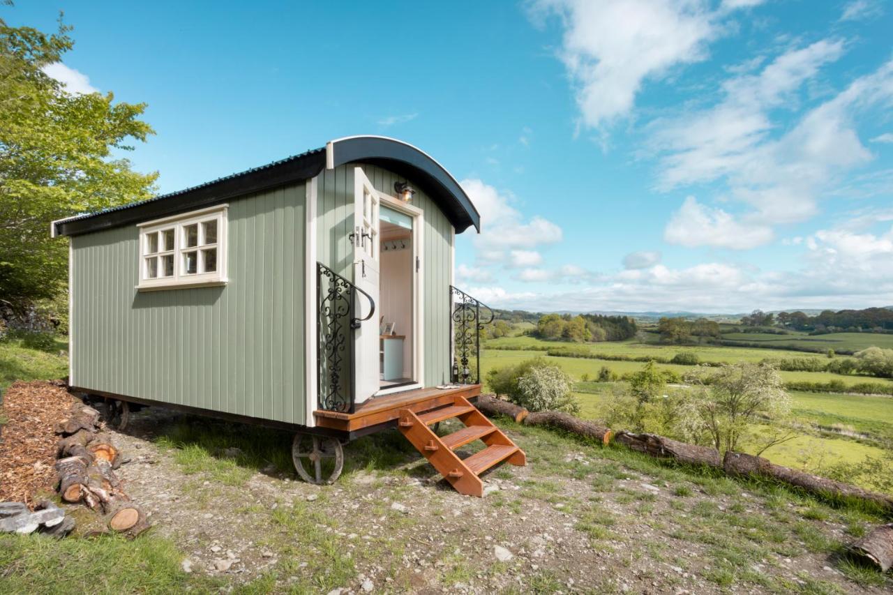 The Heron Shepherds Hut At Lyth Valley Brigsteer Kültér fotó