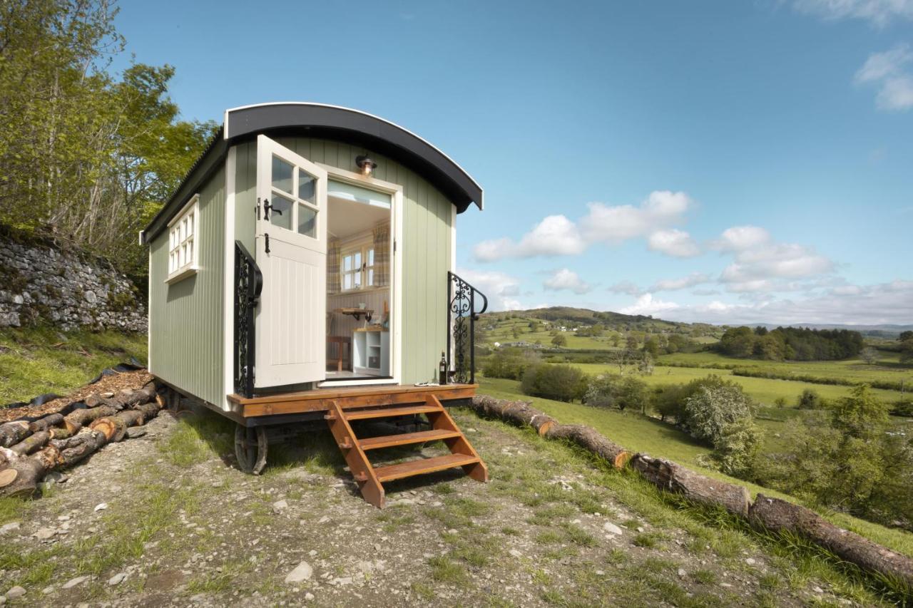 The Heron Shepherds Hut At Lyth Valley Brigsteer Kültér fotó